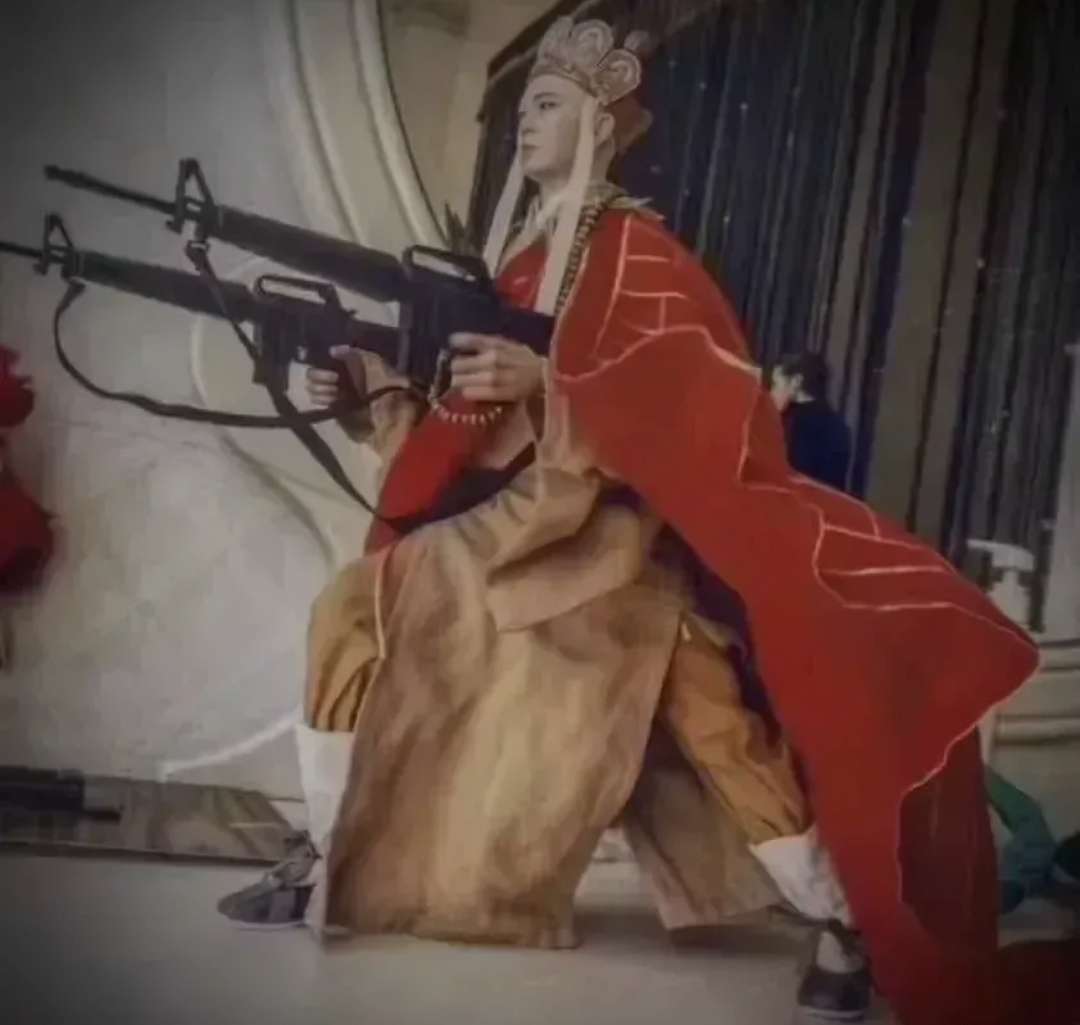 正是他的